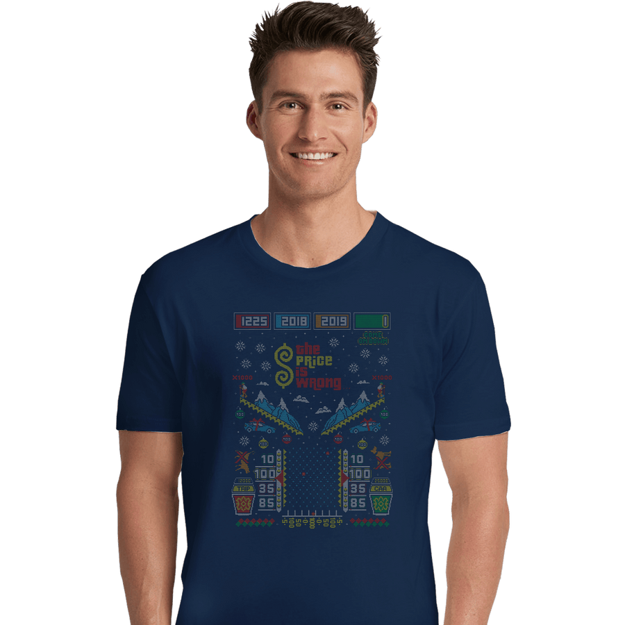 Shirts Premium Shirts, Unisex / Small / Navy The Price Is Wrong