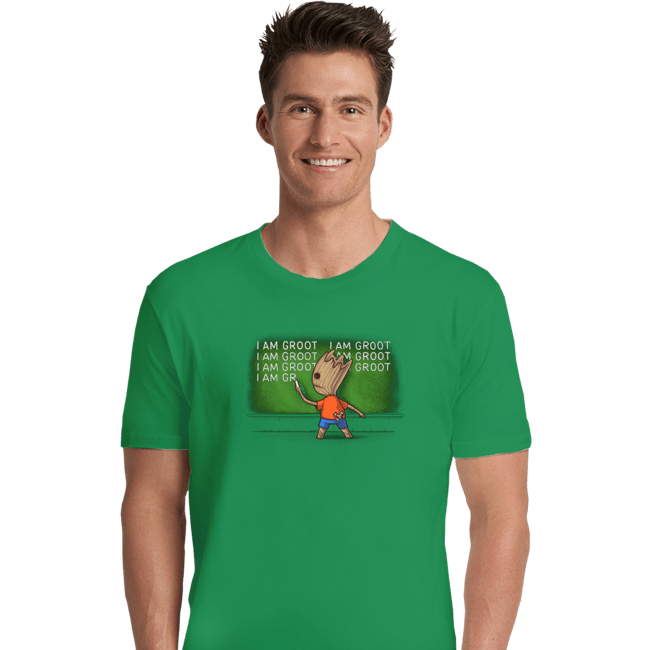 Shirts Premium Shirts, Unisex / Small / Irish Green Groot's Detention