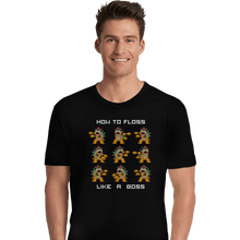 Load image into Gallery viewer, Shirts Premium Shirts, Unisex / Small / Black Floss Boss
