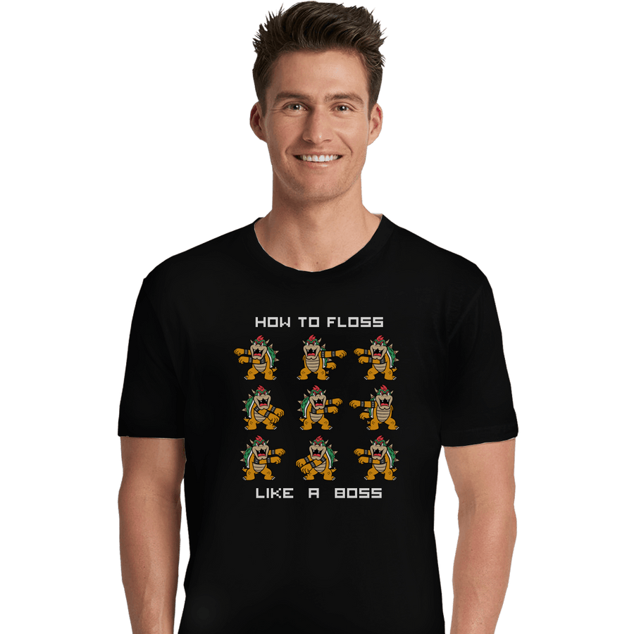 Shirts Premium Shirts, Unisex / Small / Black Floss Boss