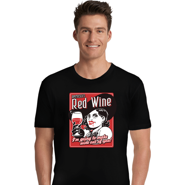 Shirts Premium Shirts, Unisex / Small / Black Dimitrescu Wine
