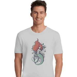 Shirts Premium Shirts, Unisex / Small / White The Mermaid