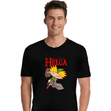 Load image into Gallery viewer, Daily_Deal_Shirts Premium Shirts, Unisex / Small / Black The Legend Of Helga
