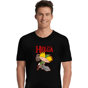 Daily_Deal_Shirts Premium Shirts, Unisex / Small / Black The Legend Of Helga