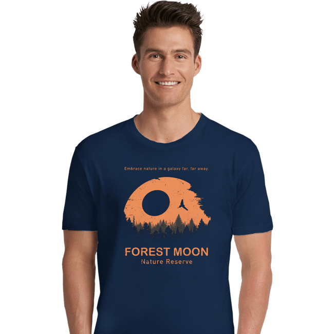 Secret_Shirts Premium Shirts, Unisex / Small / Navy Forest Moon Nature Reserve
