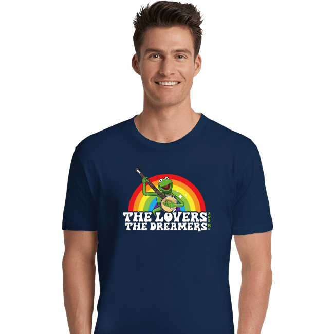 Daily_Deal_Shirts Premium Shirts, Unisex / Small / Navy Rainbow Connection
