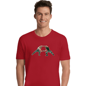Shirts Premium Shirts, Unisex / Small / Red 80s Fusion