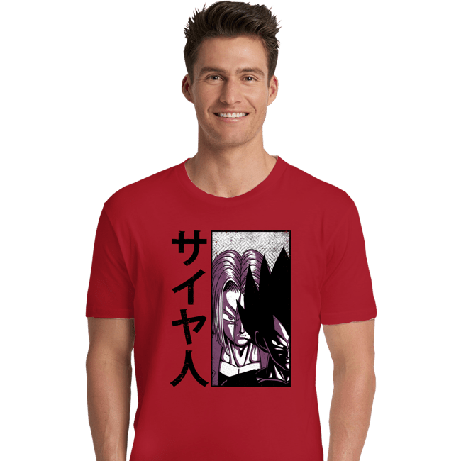 Shirts Premium Shirts, Unisex / Small / Red Saiyanz