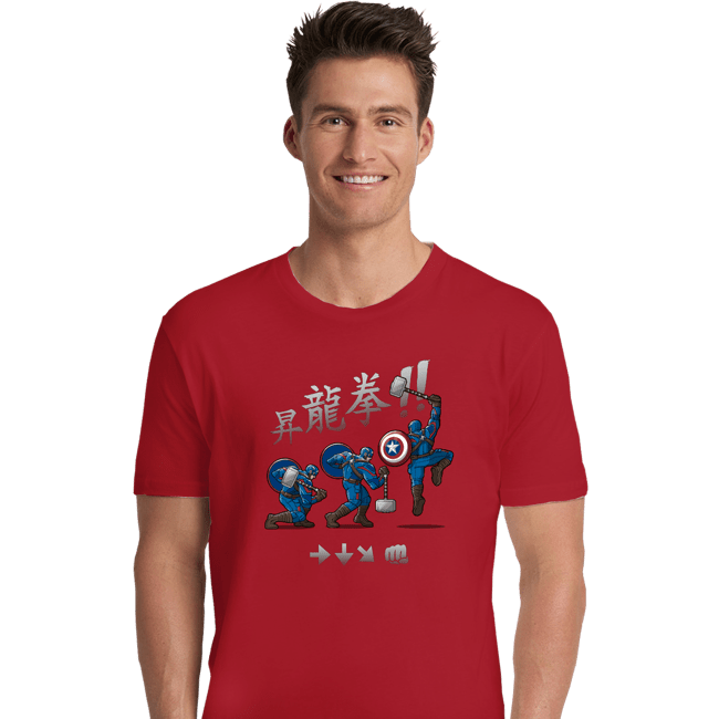 Secret_Shirts Premium Shirts, Unisex / Small / Red Captain Shoryuken!