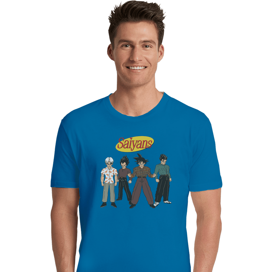 Shirts Premium Shirts, Unisex / Small / Sapphire Saiyanfield