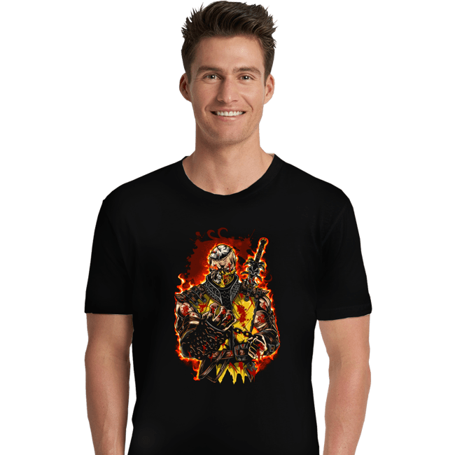 Secret_Shirts Premium Shirts, Unisex / Small / Black Blazing Retribution