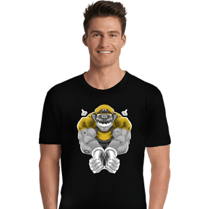 Daily_Deal_Shirts Premium Shirts, Unisex / Small / Black Wario Time