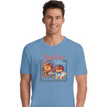 Load image into Gallery viewer, Secret_Shirts Premium Shirts, Unisex / Small / Powder Blue Kitty Painter!
