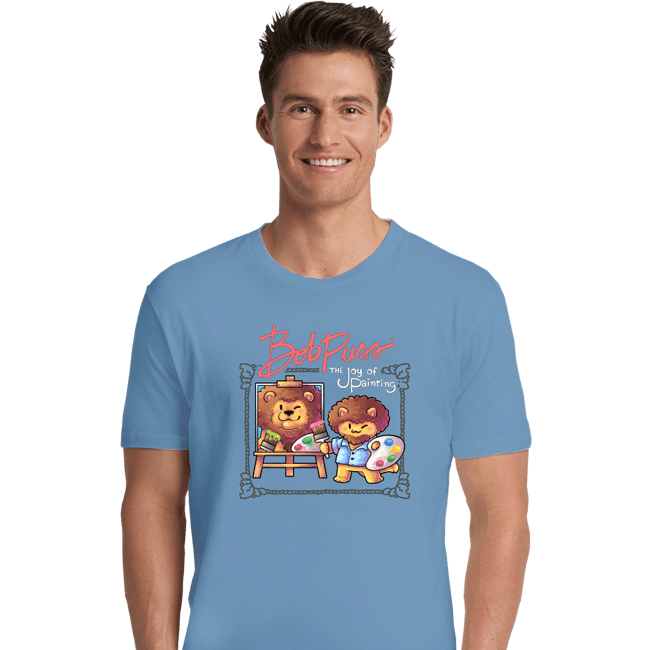 Secret_Shirts Premium Shirts, Unisex / Small / Powder Blue Kitty Painter!