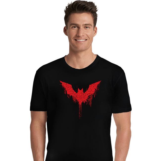 Daily_Deal_Shirts Premium Shirts, Unisex / Small / Black Future Bat Graffiti