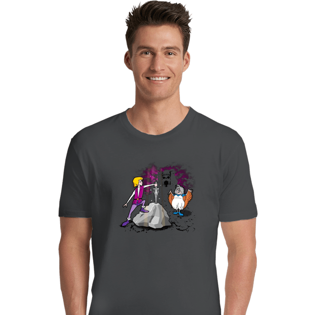 Secret_Shirts Premium Shirts, Unisex / Small / Charcoal Sword In The Grayskull