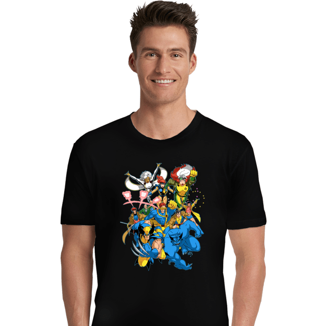 Secret_Shirts Premium Shirts, Unisex / Small / Black 90's Mutants
