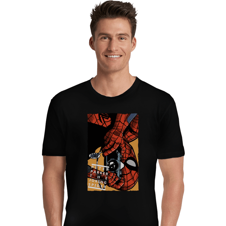 Shirts Premium Shirts, Unisex / Small / Black The Joking Spider