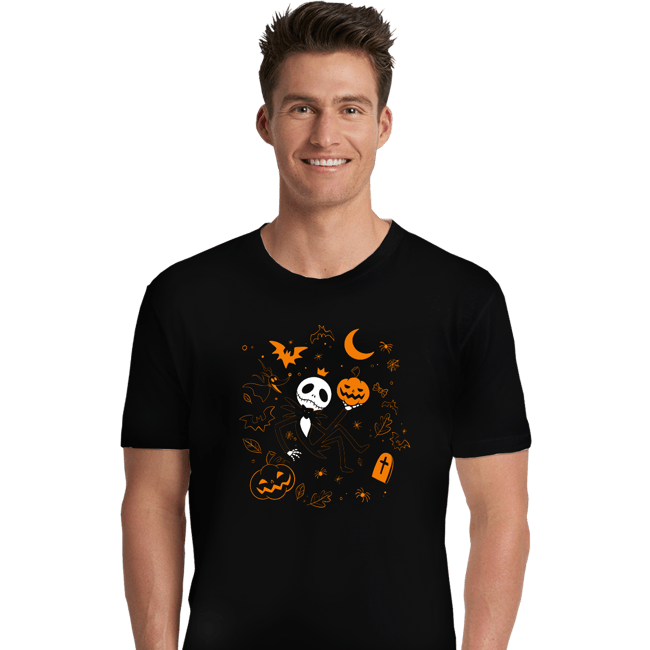 Daily_Deal_Shirts Premium Shirts, Unisex / Small / Black The King Of Halloween
