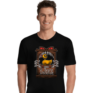 Daily_Deal_Shirts Premium Shirts, Unisex / Small / Black The Scary Duckling