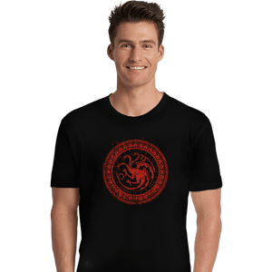 Shirts Premium Shirts, Unisex / Small / Black Seal Of Dragons