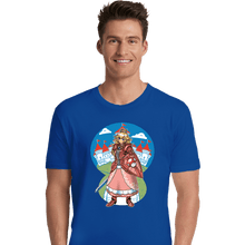 Load image into Gallery viewer, Daily_Deal_Shirts Premium Shirts, Unisex / Small / Royal Blue Armored Princess
