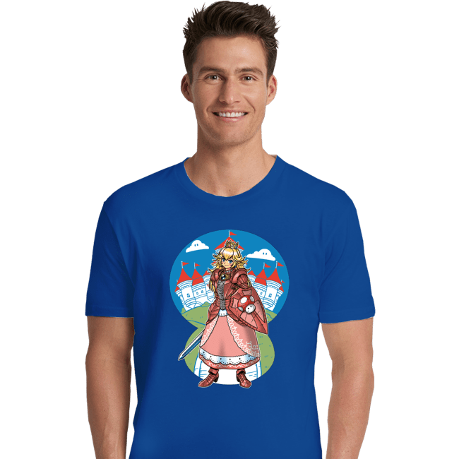 Daily_Deal_Shirts Premium Shirts, Unisex / Small / Royal Blue Armored Princess