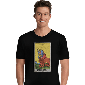 Shirts Premium Shirts, Unisex / Small / Black Strength