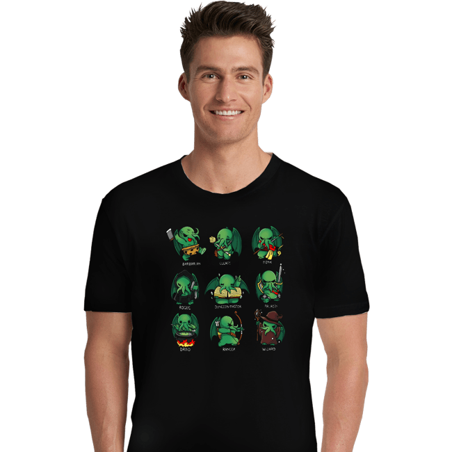 Shirts Premium Shirts, Unisex / Small / Black Cthulhu Roles