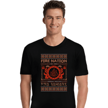 Load image into Gallery viewer, Shirts Premium Shirts, Unisex / Small / Black Fire Nation Ugly Sweater
