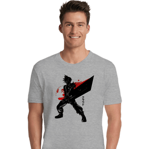 Shirts Premium Shirts, Unisex / Small / Sports Grey Crimson Ex Soldier