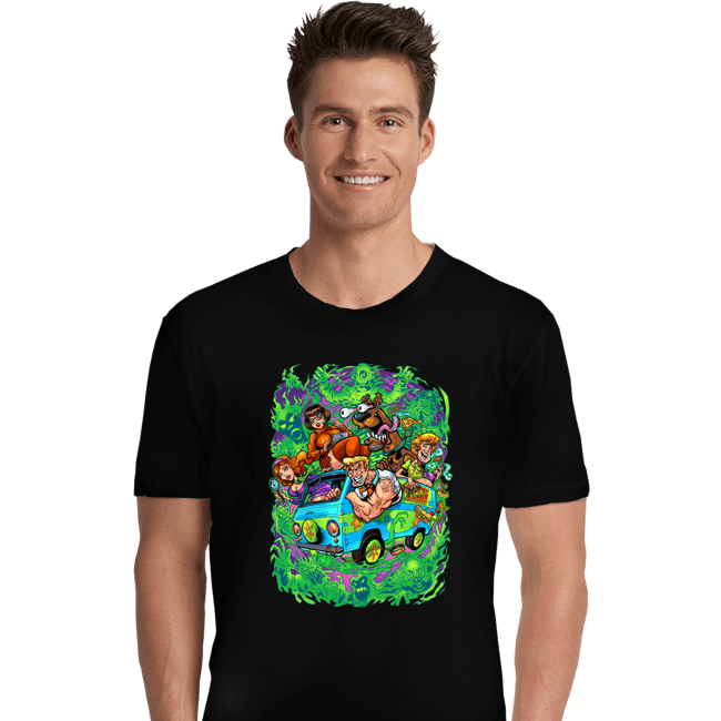 Daily_Deal_Shirts Premium Shirts, Unisex / Small / Black The Mystery Machine