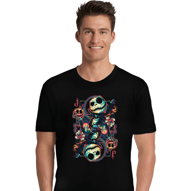 Shirts Premium Shirts, Unisex / Small / Black Suit Of Skeletons