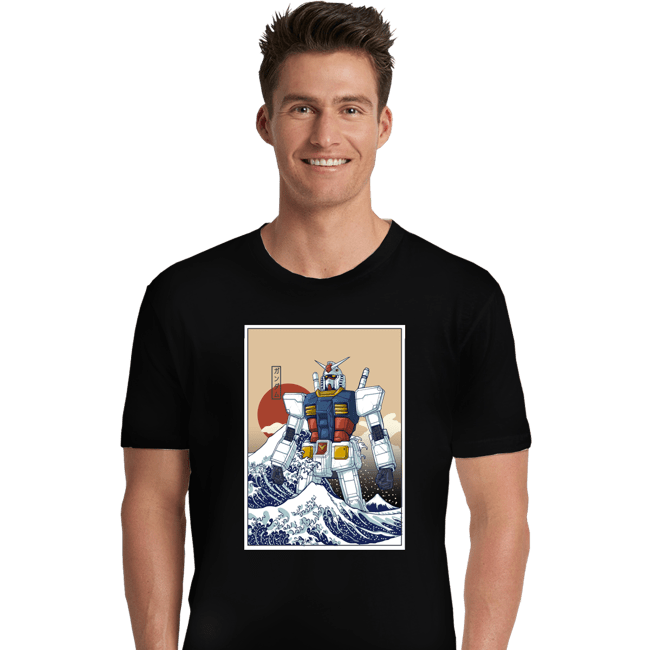 Secret_Shirts Premium Shirts, Unisex / Small / Black Kanagawa Gundam