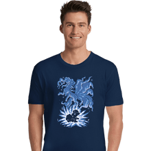 Load image into Gallery viewer, Shirts Premium Shirts, Unisex / Small / Navy The Ice Tailed Fox Within
