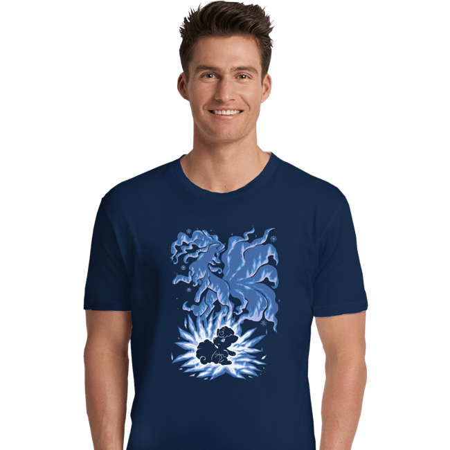 Shirts Premium Shirts, Unisex / Small / Navy The Ice Tailed Fox Within