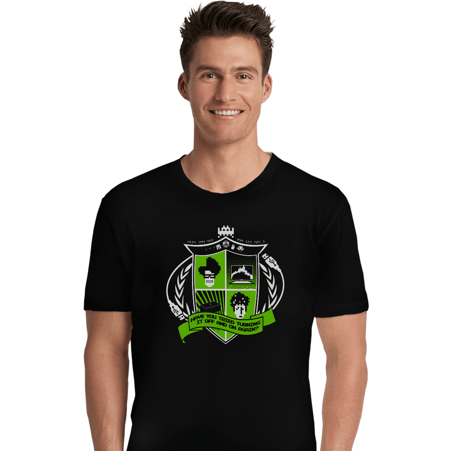 Shirts Premium Shirts, Unisex / Small / Black IT Crest