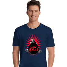 Load image into Gallery viewer, Secret_Shirts Premium Shirts, Unisex / Small / Navy Ow My Balls
