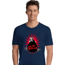 Load image into Gallery viewer, Secret_Shirts Premium Shirts, Unisex / Small / Navy Ow My Balls
