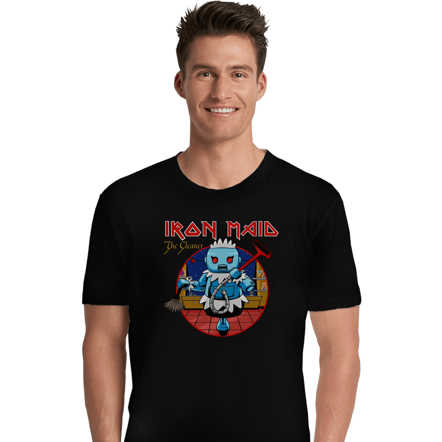 Shirts Premium Shirts, Unisex / Small / Black Iron Maid