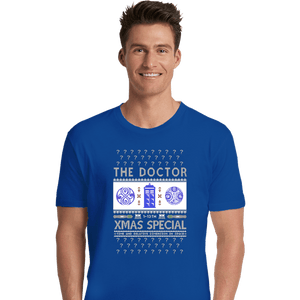 Shirts Premium Shirts, Unisex / Small / Royal Blue Doctor Ugly Sweater