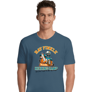 Secret_Shirts Premium Shirts, Unisex / Small / Indigo Blue Finkle's Kicking Camp