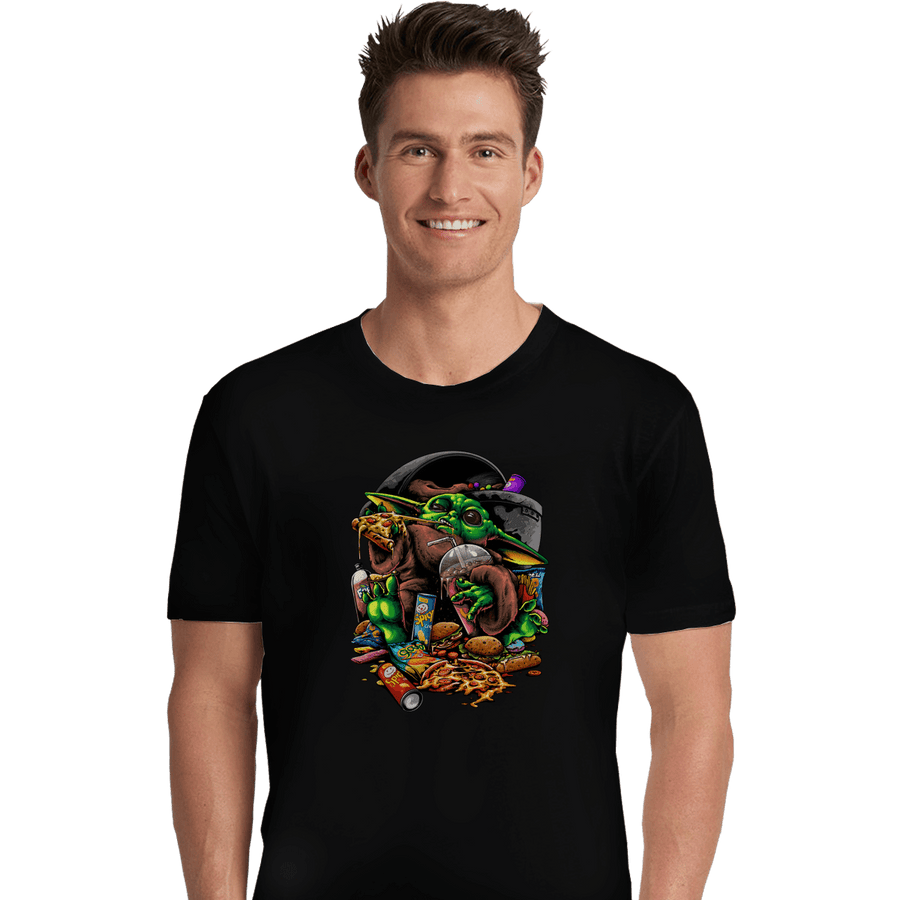 Shirts Premium Shirts, Unisex / Small / Black Junk Food