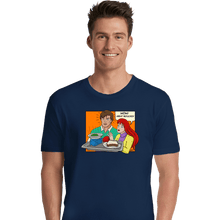 Load image into Gallery viewer, Daily_Deal_Shirts Premium Shirts, Unisex / Small / Navy Great Reflexes
