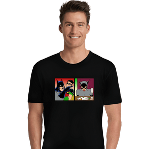 Secret_Shirts Premium Shirts, Unisex / Small / Black Batman Yelling At Catwoman
