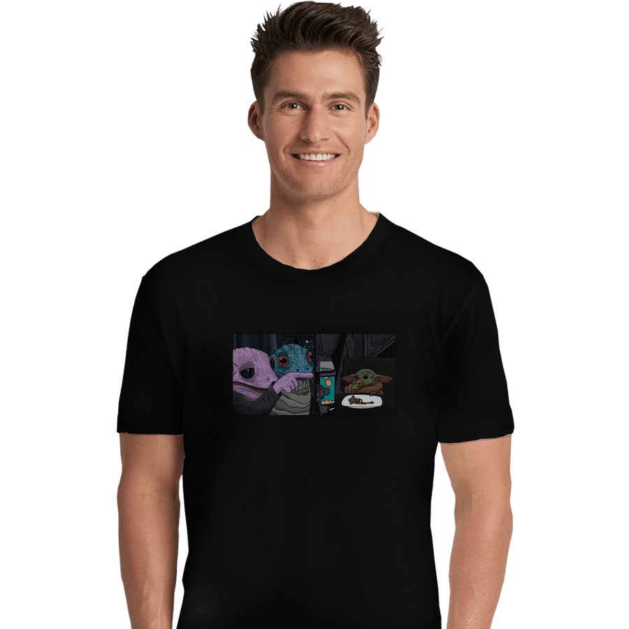 Secret_Shirts Premium Shirts, Unisex / Small / Black Frog Yelling At Child