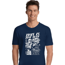 Load image into Gallery viewer, Daily_Deal_Shirts Premium Shirts, Unisex / Small / Navy Mando Space Lines
