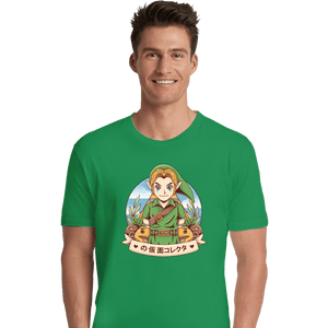 Shirts Premium Shirts, Unisex / Small / Irish Green Mask Collector