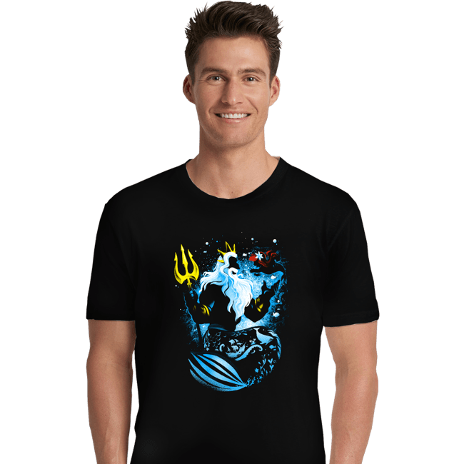 Shirts Premium Shirts, Unisex / Small / Black The King Triton
