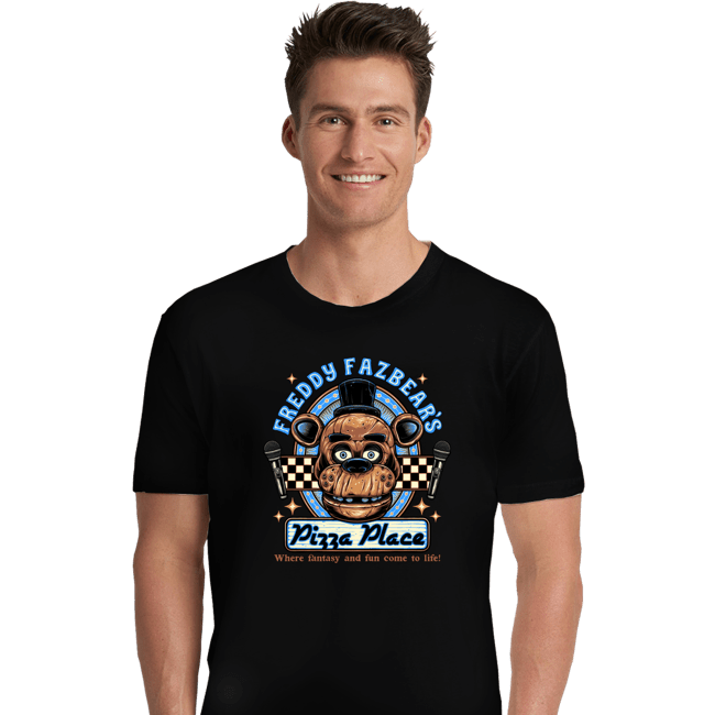 Secret_Shirts Premium Shirts, Unisex / Small / Black Freddy's Pizza Place